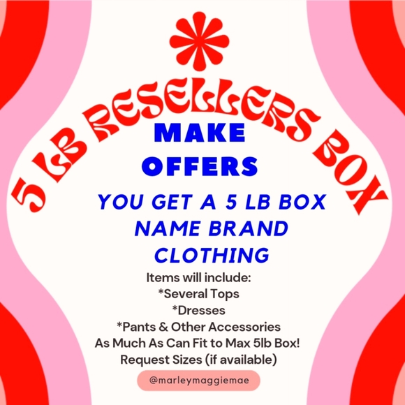 SMALL 4/27 Sizes! Spring 5 lb Box of Items Discount Shipping! Closet Closeout! - Picture 4 of 5